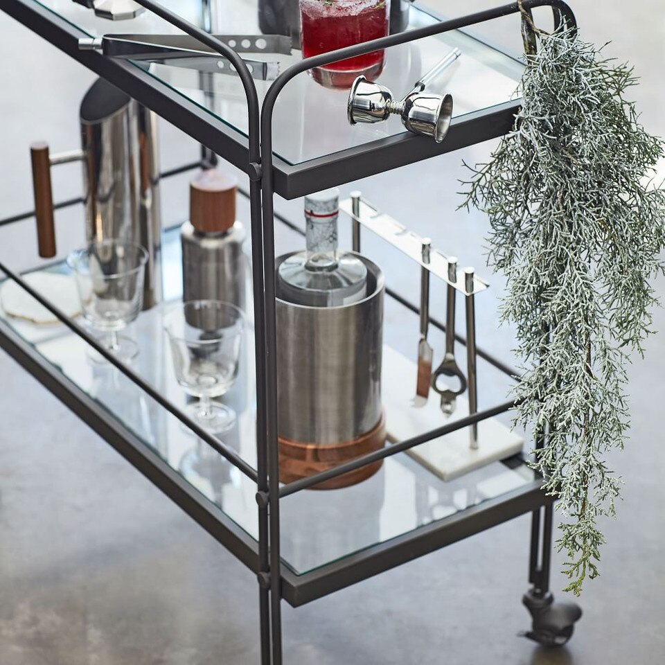 Fulton Bar Cart West Elm UK
